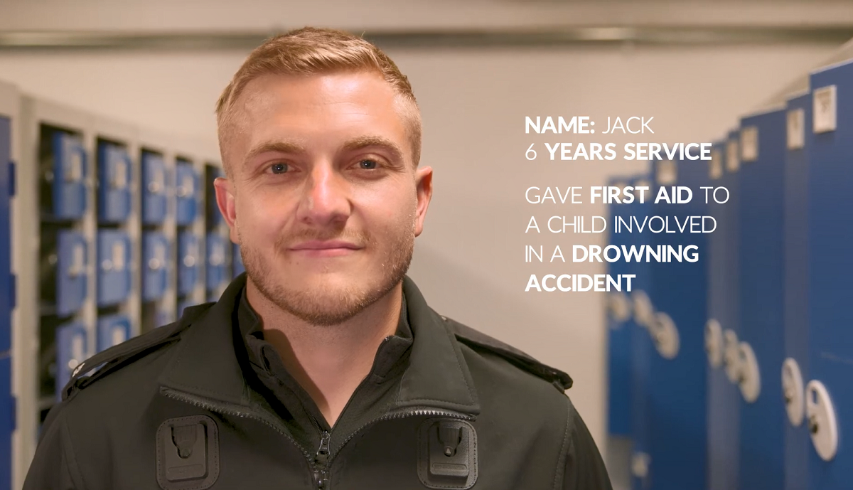 Could you save a life like PC Jack?